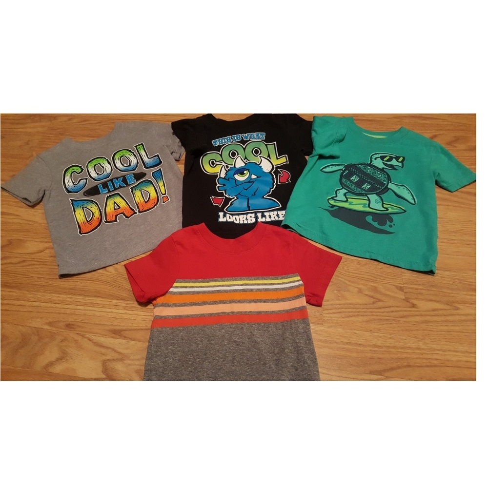 Boy toddler shirt bundle